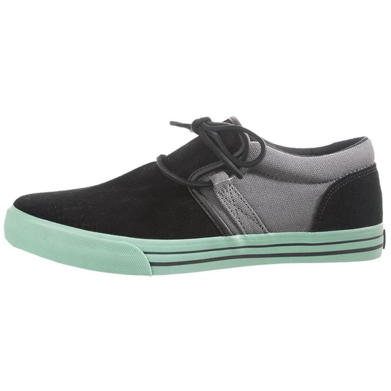 Zapatillas Bajas Supra Argentina Mujer - CUBAN Negras Gris (CJFPW-0249)